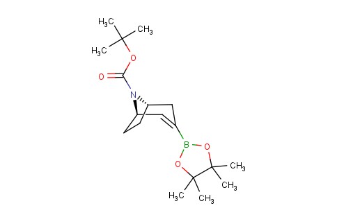 TERT-BUTYL 3-(4,4,5,5-TETRAMETHYL-1,3,2-DIOXABOROLAN-2-YL)-8-AZABICYCLO[3.2.1]OCT-3-ENE-8-CARBOXYLAT